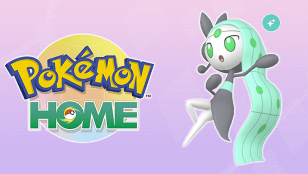 반짝이는 Meloetta Pokemon Home