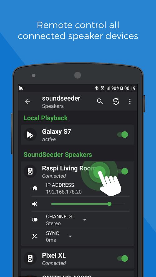 SoundSeeder -Music synchronisé Capture d'écran 4