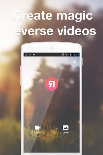 ReverX - magic reverse video स्क्रीनशॉट 1