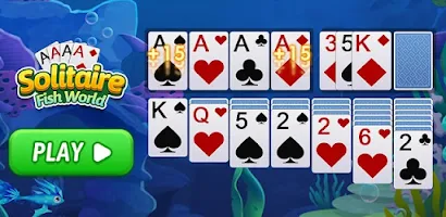 Solitaire Fish World-OceanTrip Ảnh chụp màn hình 1