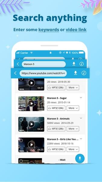 AnyMusic Downloader ภาพหน้าจอ 1