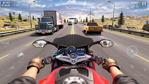 BRR मोटो बाइक रेसिंग गेम 3D MOD APK