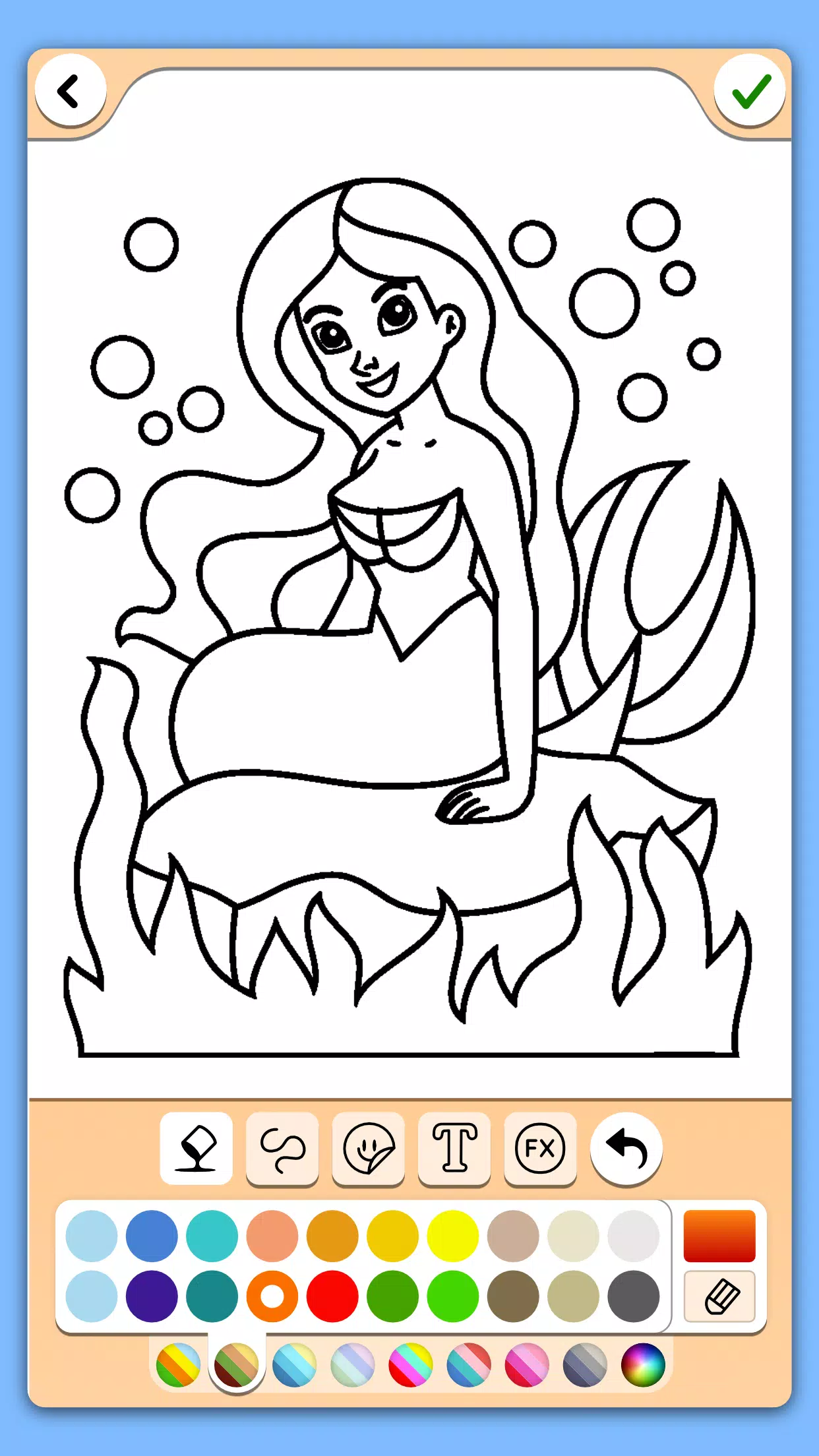 Coloring for girls and women Screenshot 1