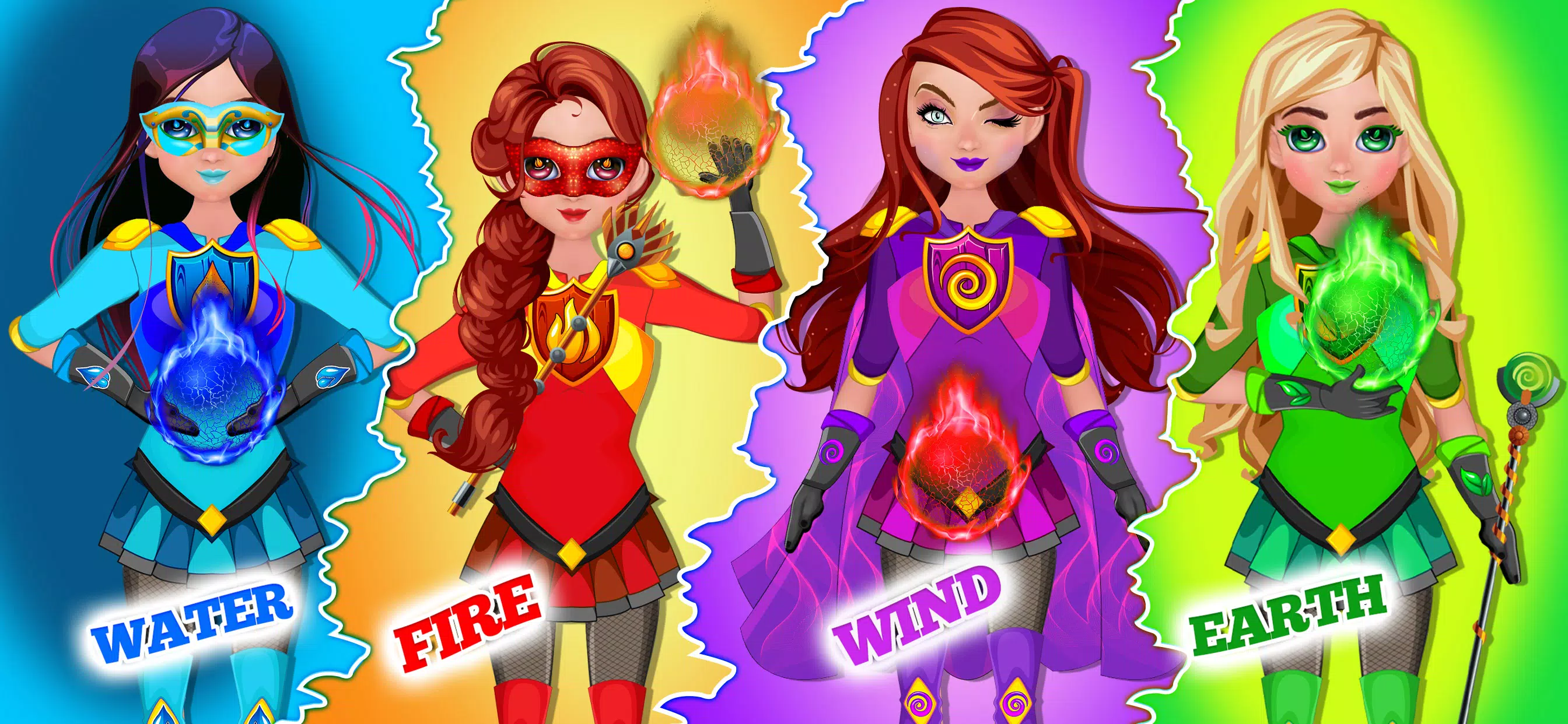 Super hero Girls: Power Games ဖန်သားပြင်ဓာတ်ပုံ 1