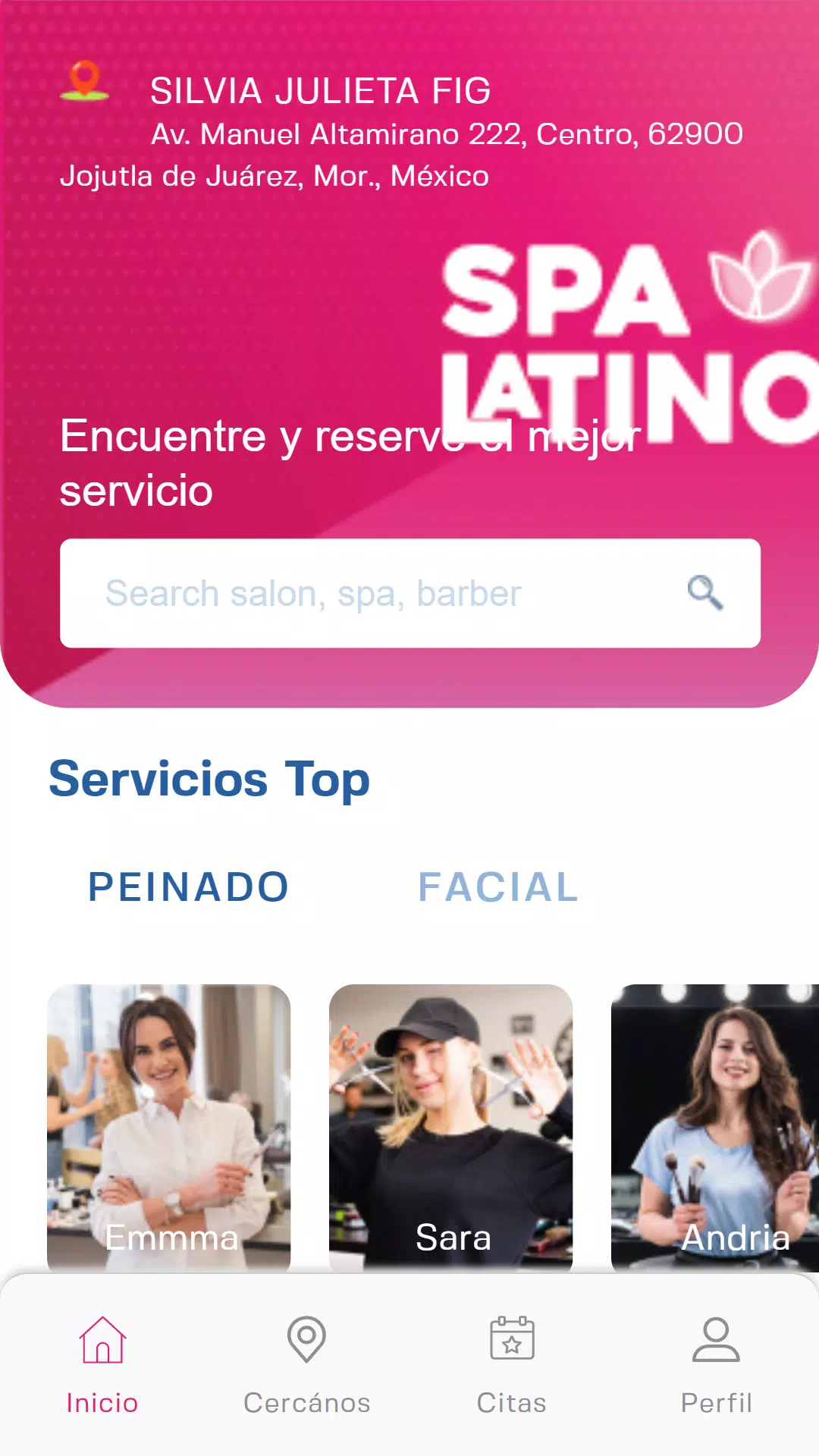 SPA Latino スクリーンショット 1