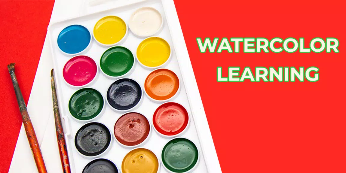 How to paint watercolor Скриншот 4