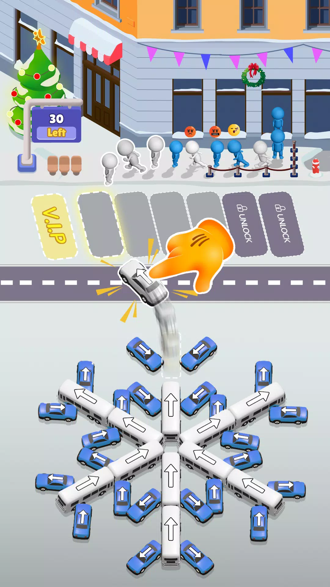 Bus Sort Jam: Parking Puzzle應用截圖第3張