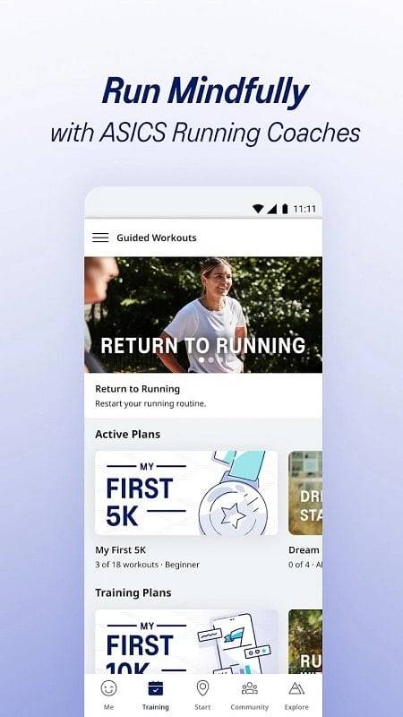 ASICS Runkeeper ภาพหน้าจอ 3