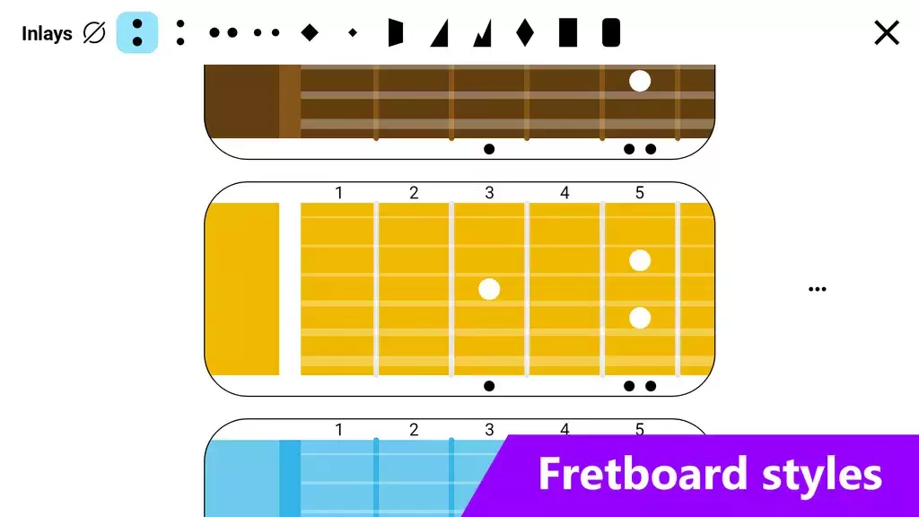 Guitar Fretboard: Scales Скриншот 4