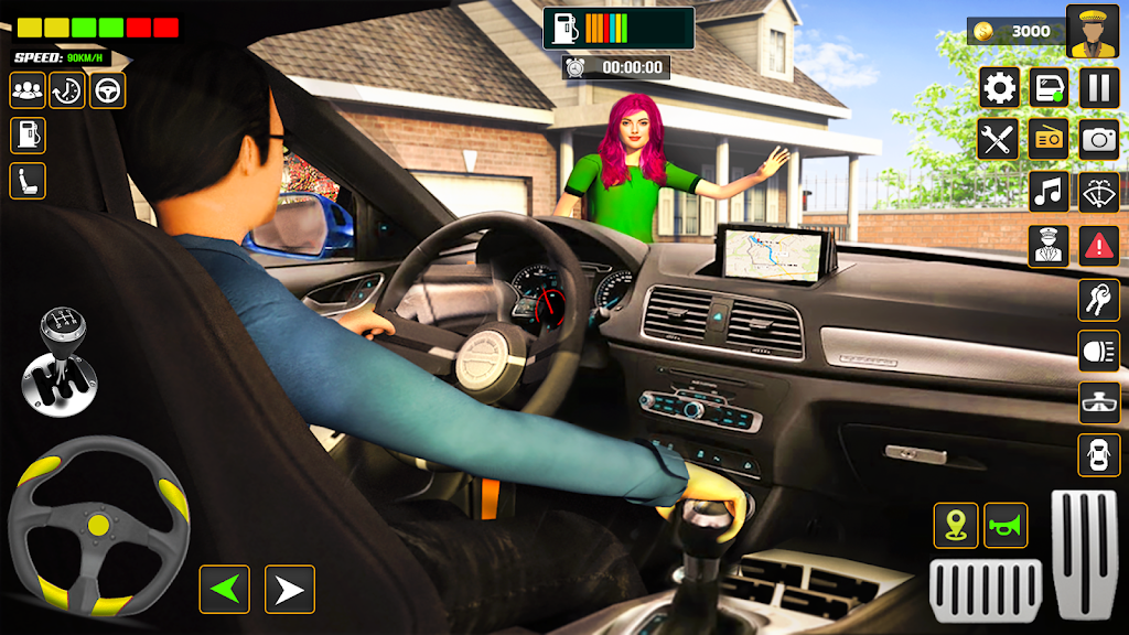 City Cab Driver Car Taxi Games Zrzut ekranu 1