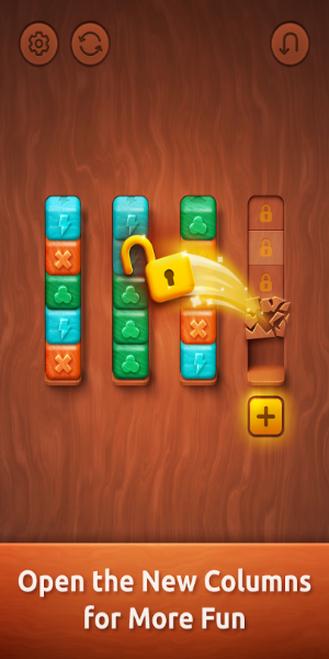 Colorwood Sort Puzzle Game Mod Captura de pantalla 3