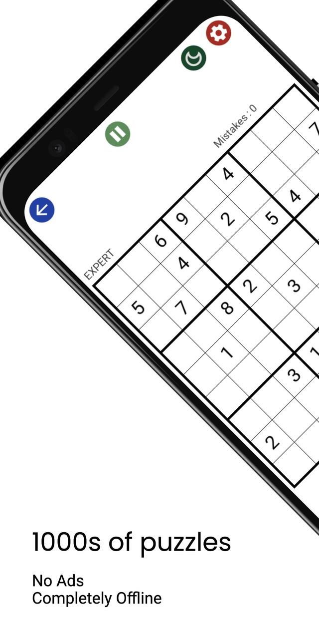 Sudoku - Classic & Jigsaw ဖန်သားပြင်ဓာတ်ပုံ 1