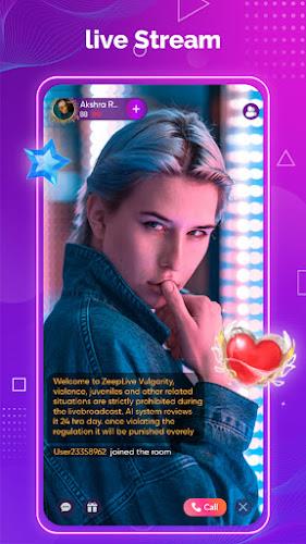 Zeep Live - Video Chat & Party ภาพหน้าจอ 1