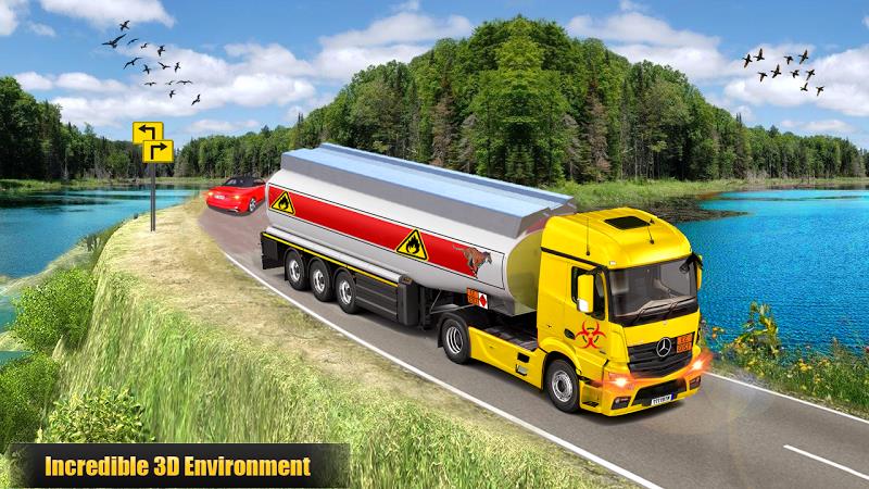 Truck Sim :Modern Tanker Truck スクリーンショット 1