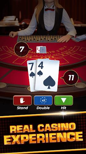 Classic Blackjack 21 - Casino Ảnh chụp màn hình 3