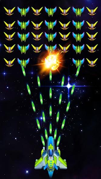 Galaxy Invader: Alien Shooting Mod ภาพหน้าจอ 1