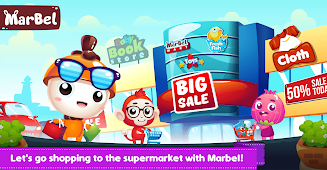 Marbel Supermarket Kids Games Zrzut ekranu 3