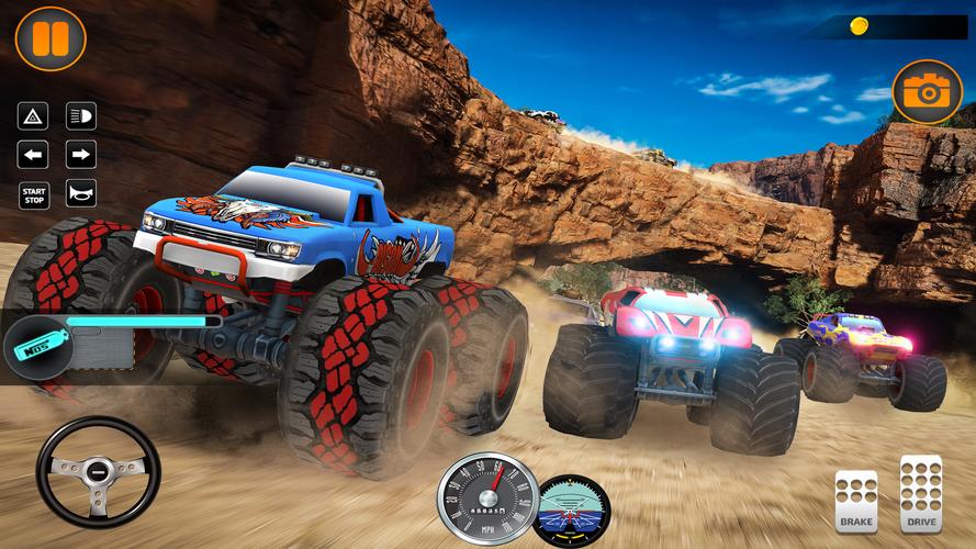 Monster Truck Off Road Racing Captura de pantalla 4