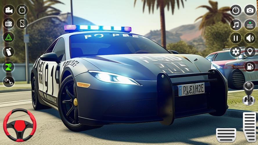 Cop Car Parking: Driving Games Ekran Görüntüsü 4