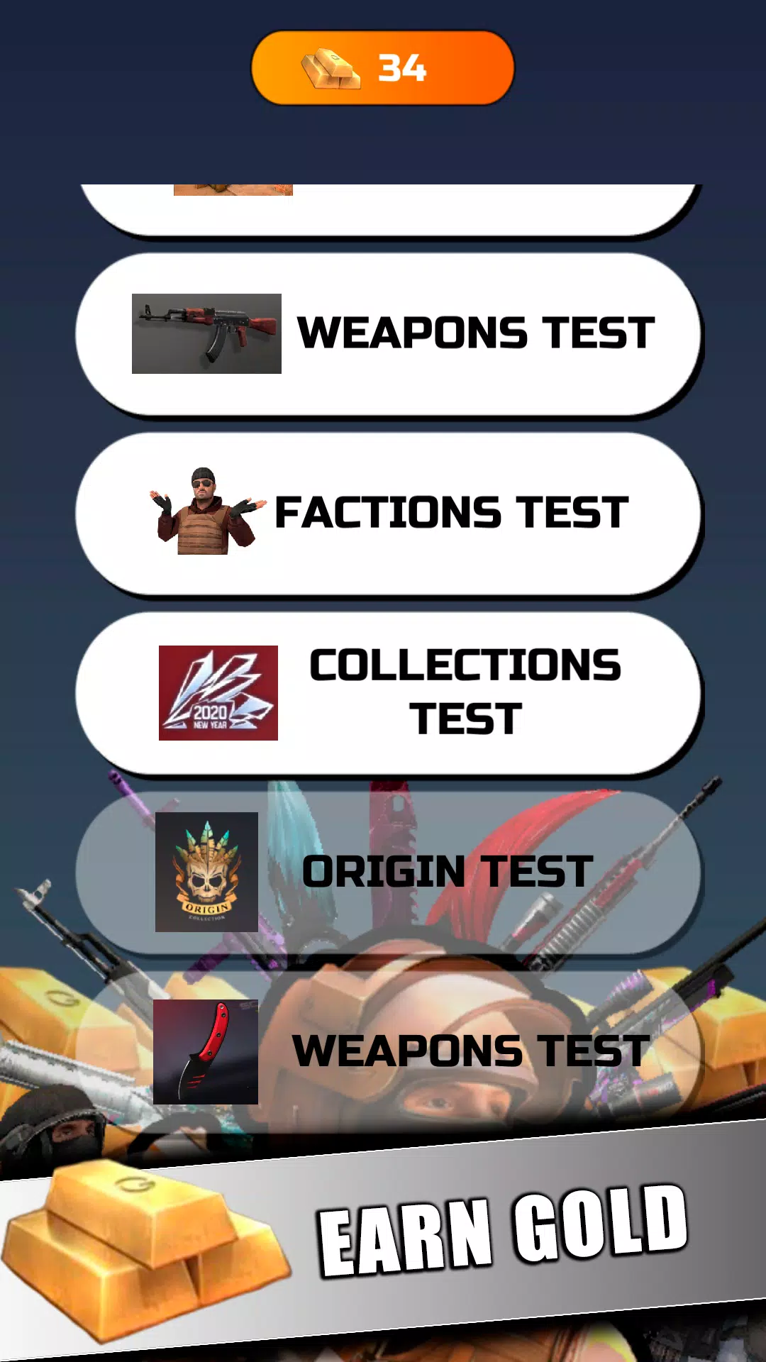 STANDOFF 2 - Mega Quiz スクリーンショット 3