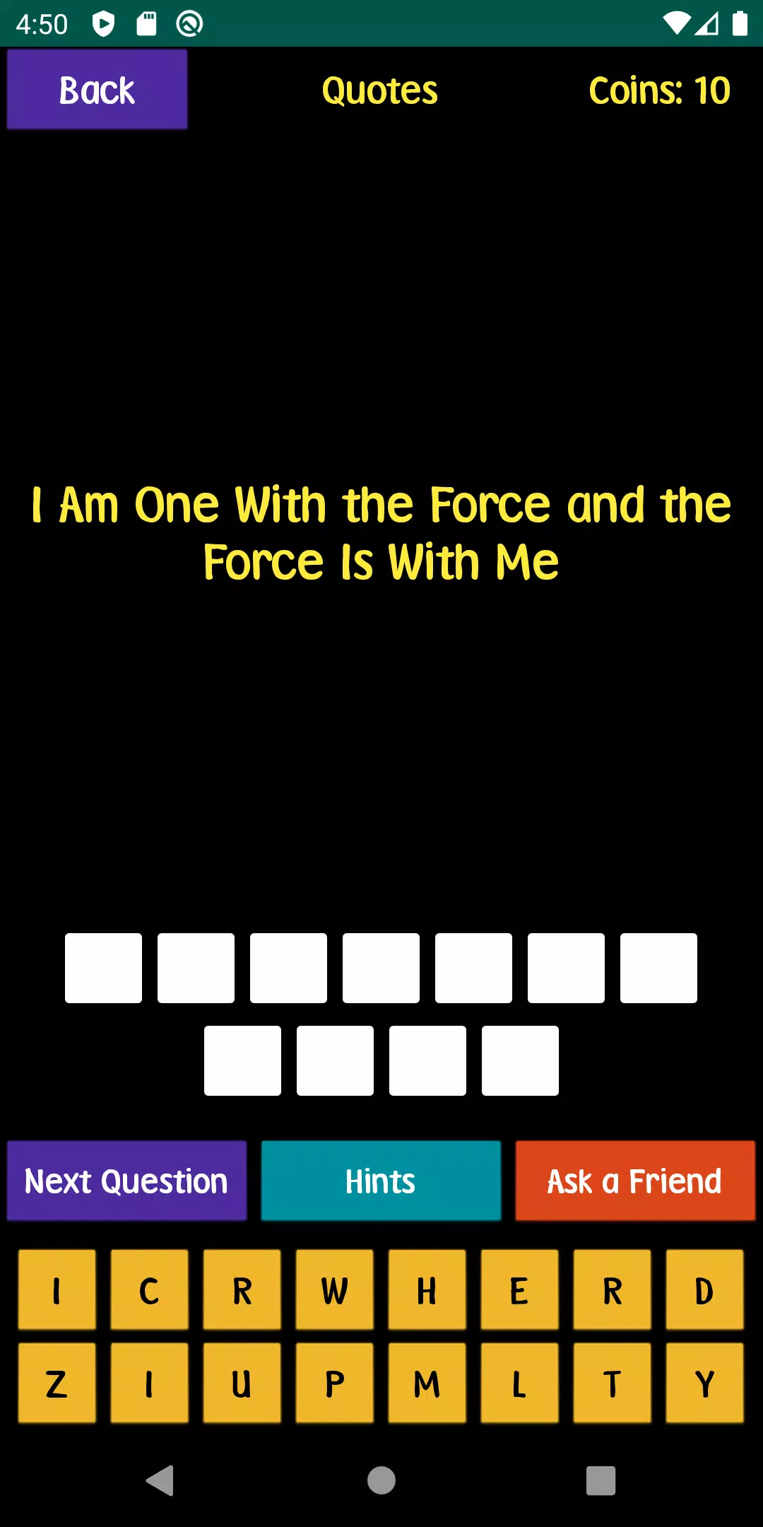 Quiz For SW Fans Скриншот 4