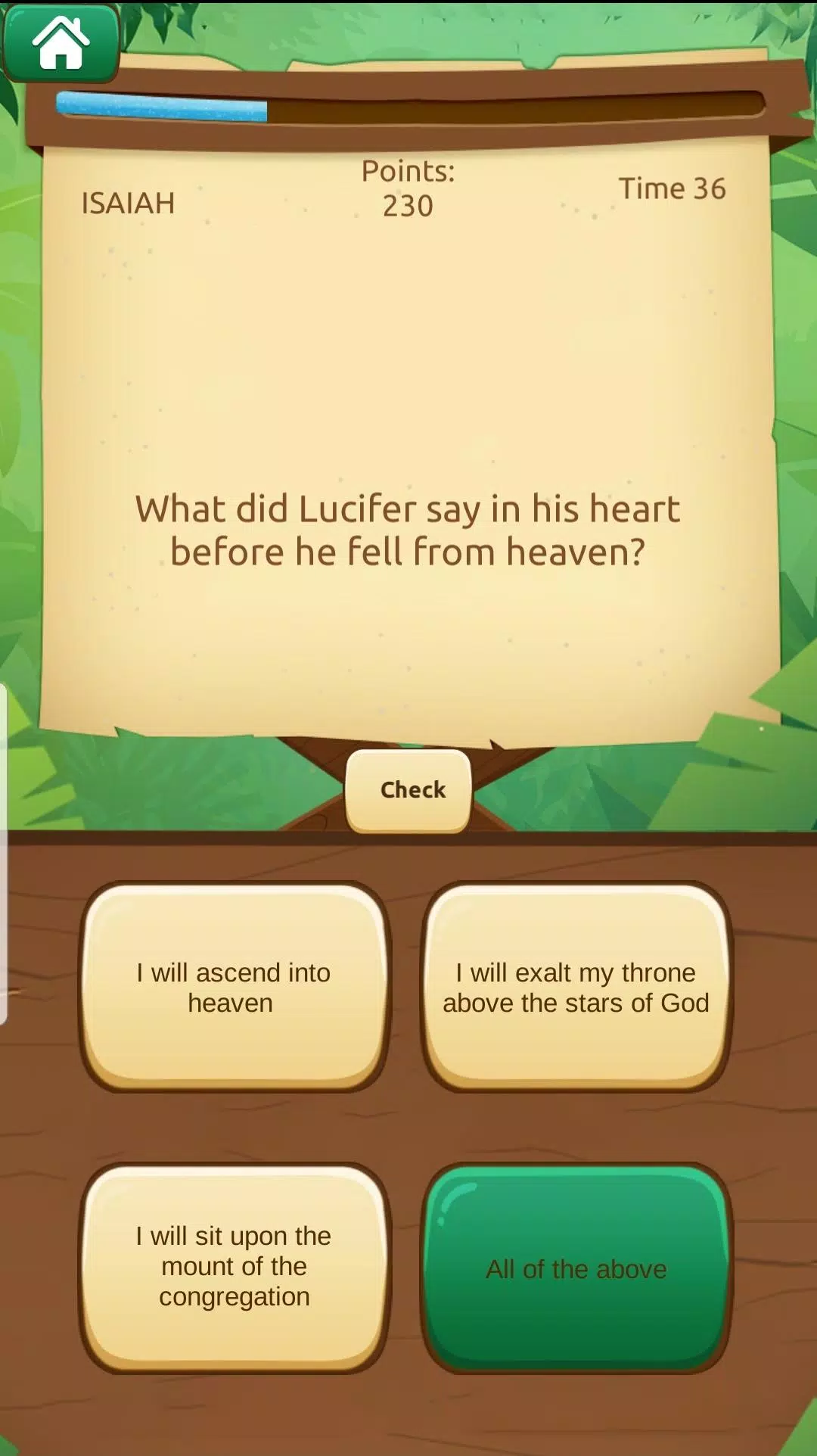 Bible Quiz Time! Word of God Screenshot 3