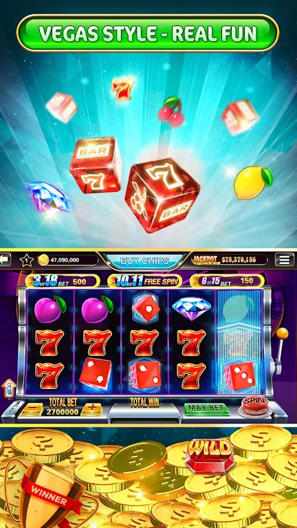 Lucky Vegas Casino: Slots Game Tangkapan skrin 4