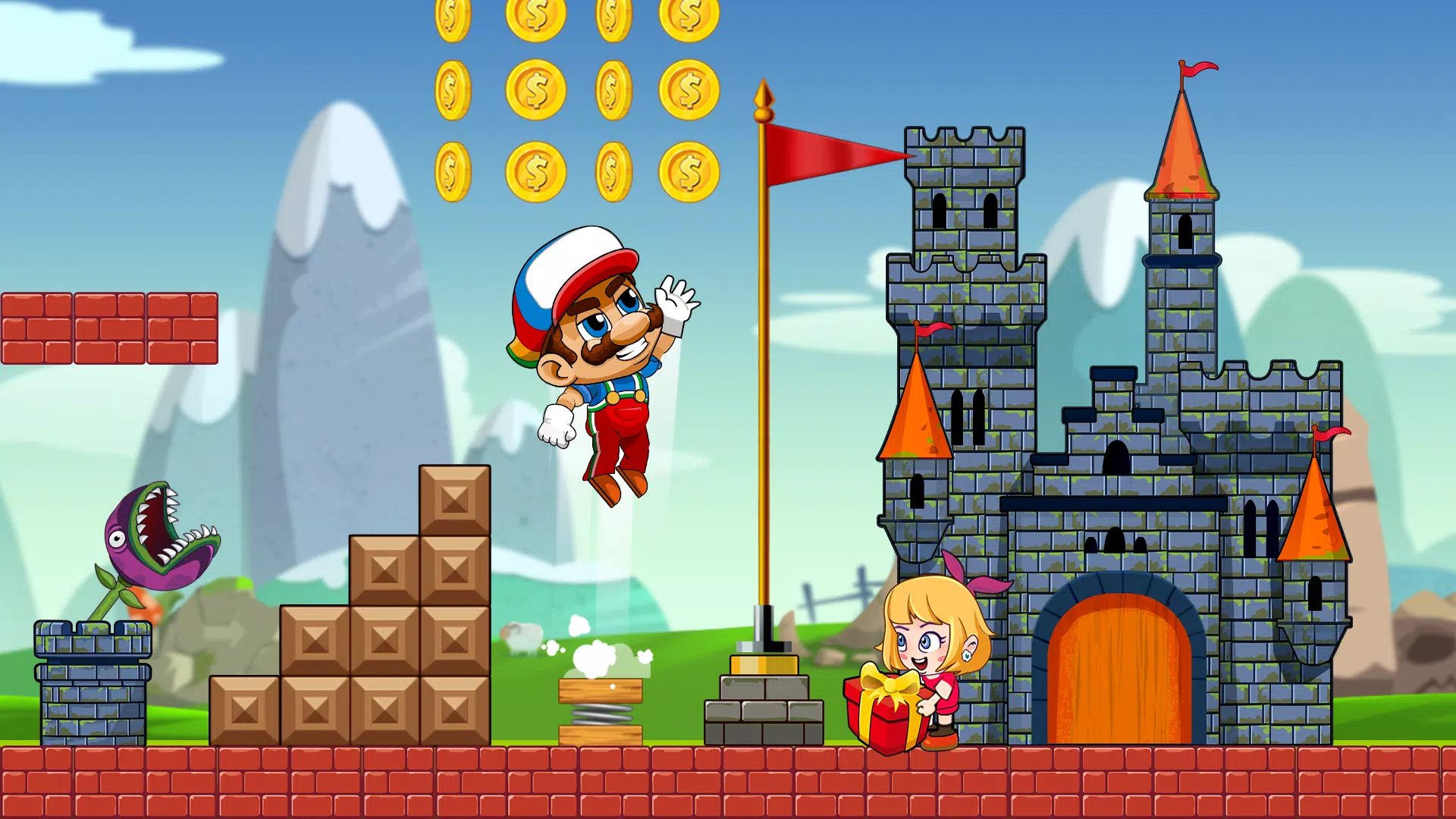 Super Bean Bros: Running Games Schermafbeelding 3