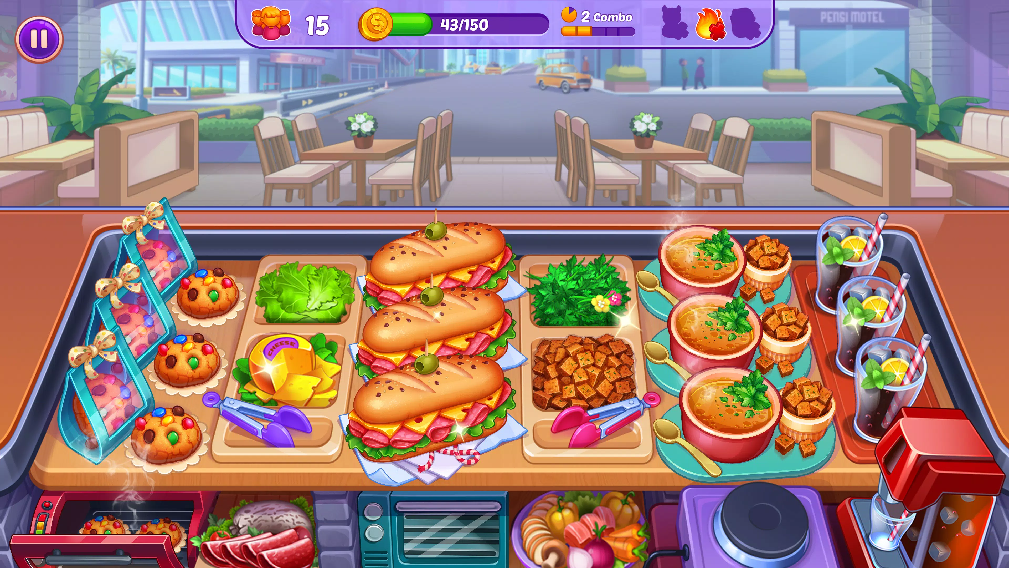 Cooking Crush Ekran Görüntüsü 4