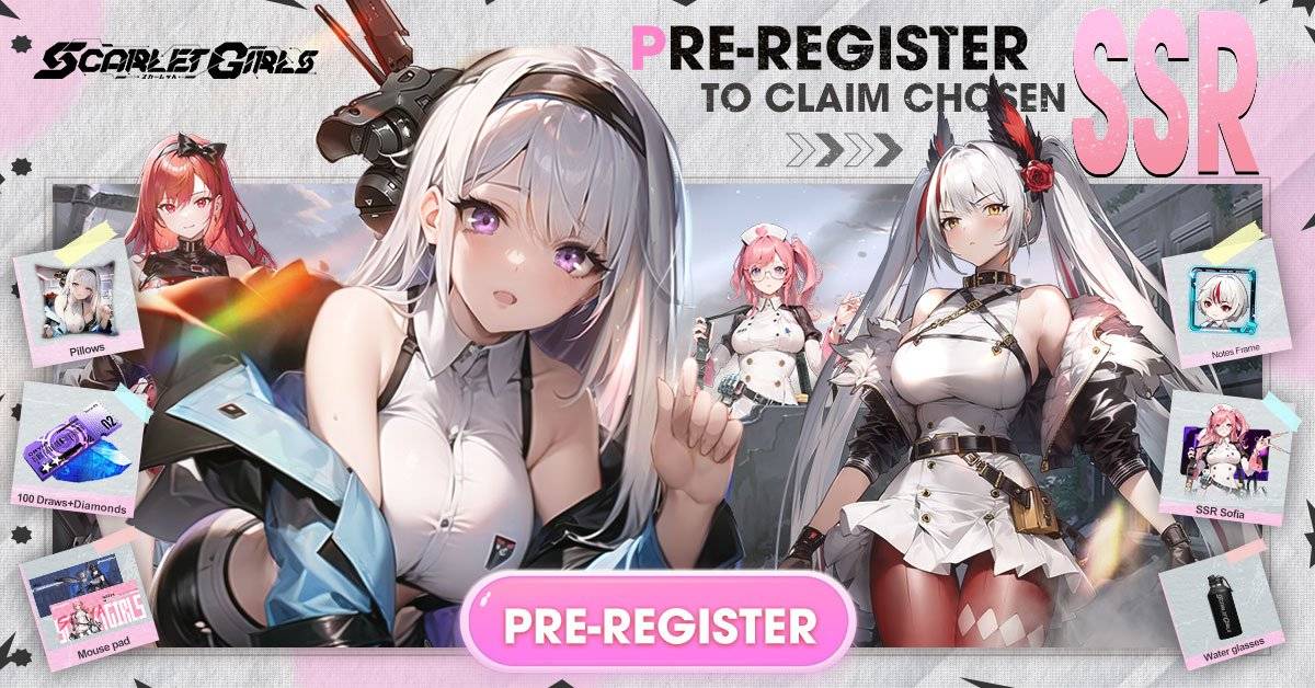 Scarlet Girls pre-registratie live: assembleer je Battle Squad