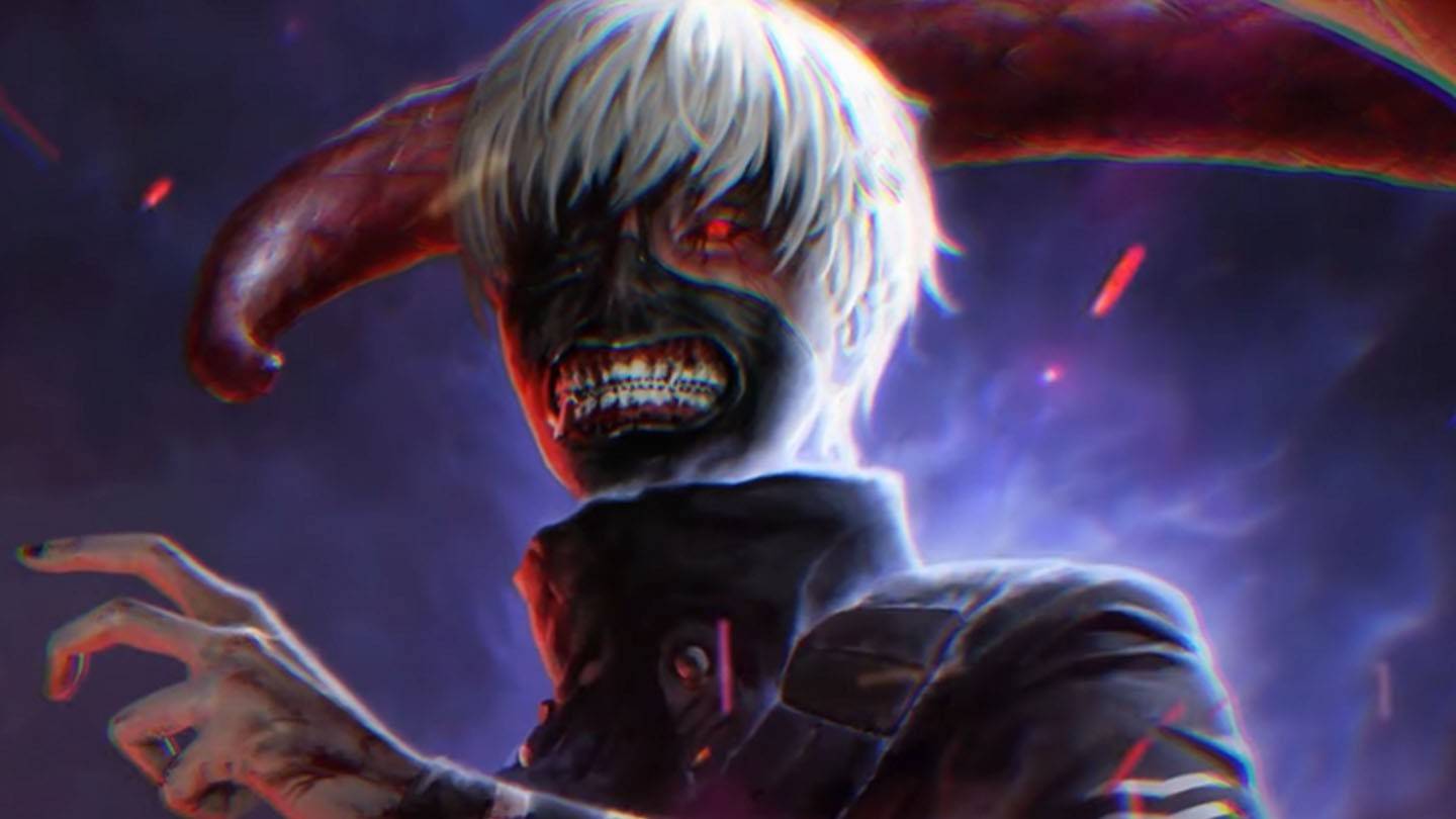 Ken Kaneki aus Tokyo Ghul kommt bei Tageslicht tot