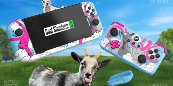 Nieuwe Goat Simulator CRKD -controllers gelanceerd