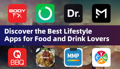 Ontdek de beste lifestyle-apps voor liefhebbers van eten en drinken