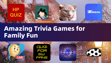 Increíbles juegos de trivia para la diversión familiar