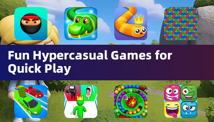 Jogos hipercasuais divertidos para jogo rápido
