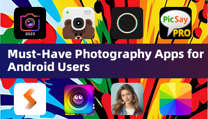 Android အသုံးပြုသူများအတွက် Phot-have photography apps များ