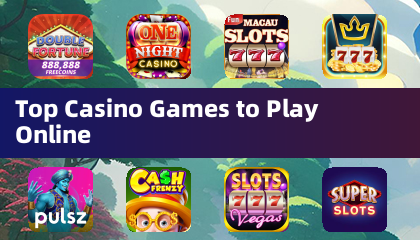 頂級賭場遊戲要在線玩