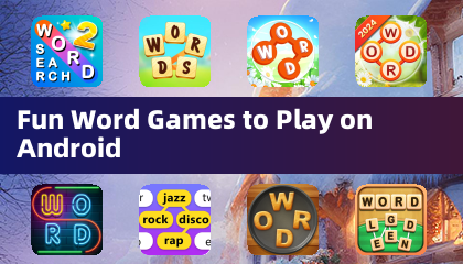 Fun Word Games to Play on Android