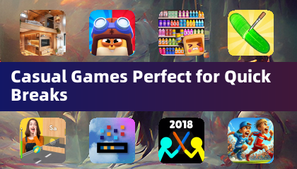 Casual Games Perfect for Quick Breaks