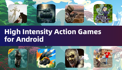 Android向けハイインテンシティアクションゲーム