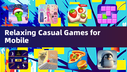 Jeux occasionnels relaxants pour mobile