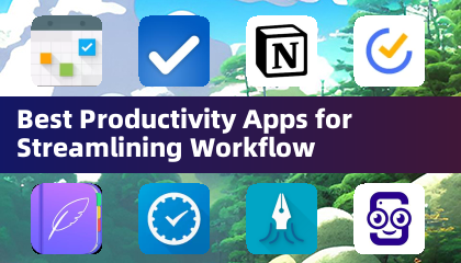 Meilleures applications de productivité pour optimiser le workflow