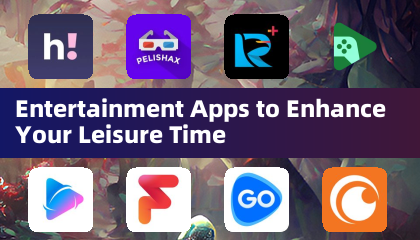 Applications de divertissement pour améliorer votre temps libre