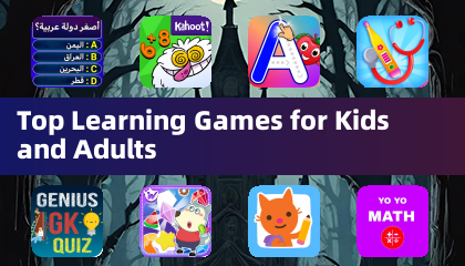 Top Learning Games for Kids and Adults