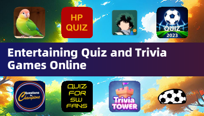 Unterhaltsame Quiz- und Triviaspiele Online