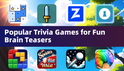 Popular Trivia Games for Fun Brain Teasers