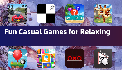 Jeux casuels amusants pour se détendre