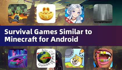 Survival Games Similar to Minecraft for Android