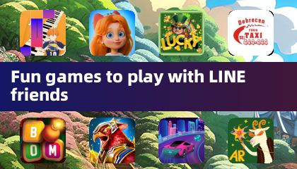 Fun games to play with LINE friends