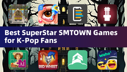 K-Pop 팬을 위한 최고의 슈퍼스타 SMTOWN 게임